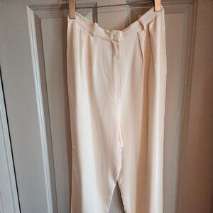 Vintage Anne Klein Silk Pants: Timeless Elegance